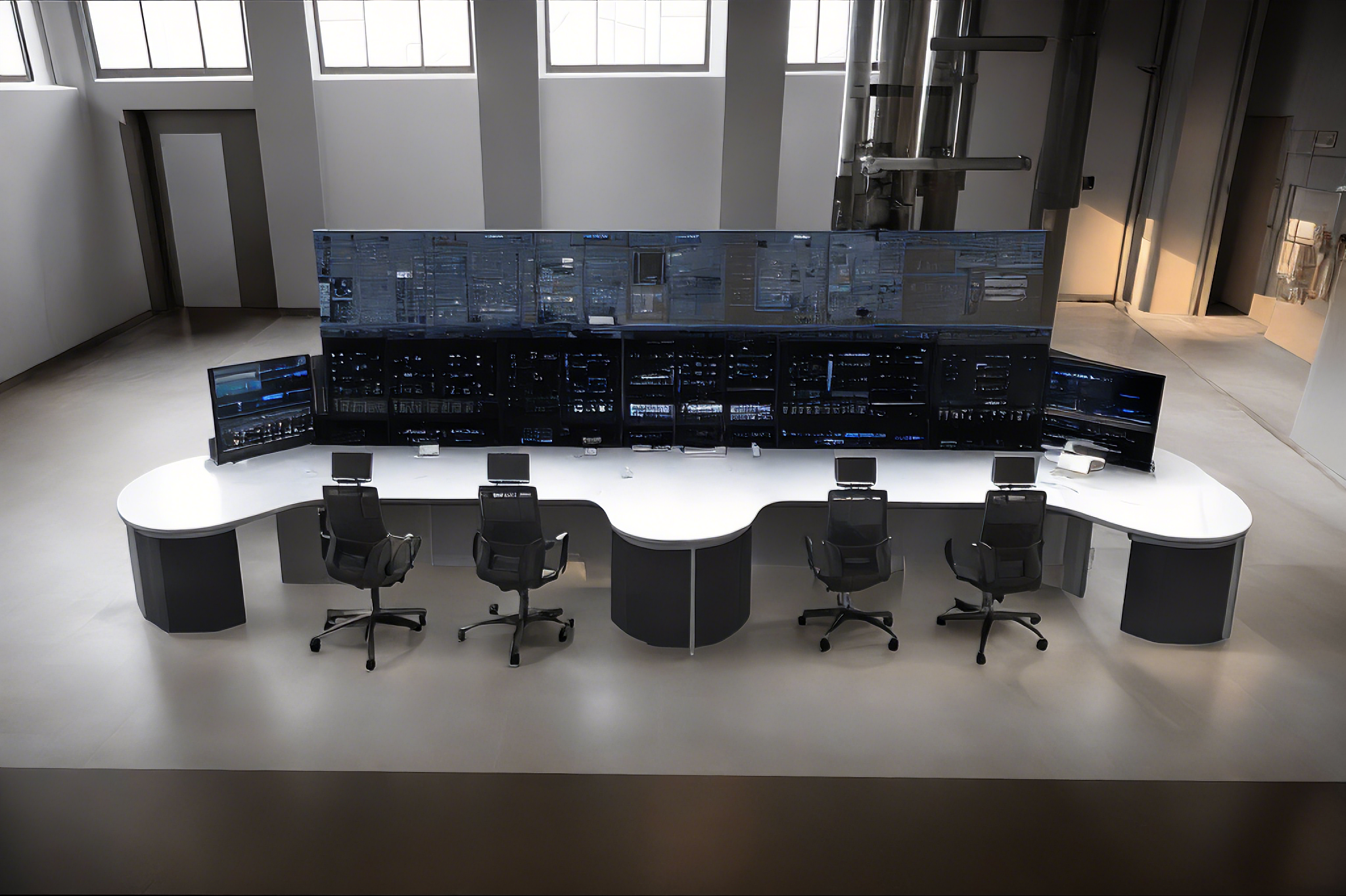 LCD Panels in Control Rooms