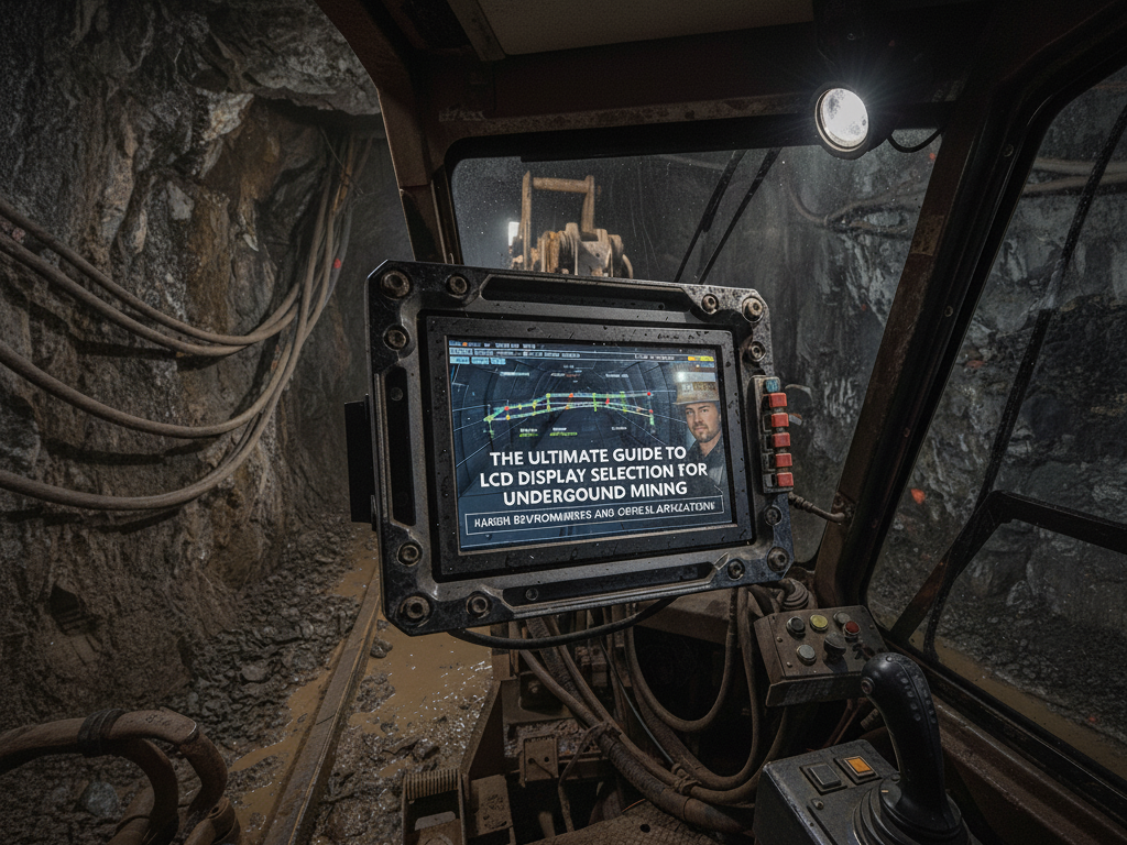 Selecting LCD Displays for Underground Mining: Navigate Harsh and Critical Environments